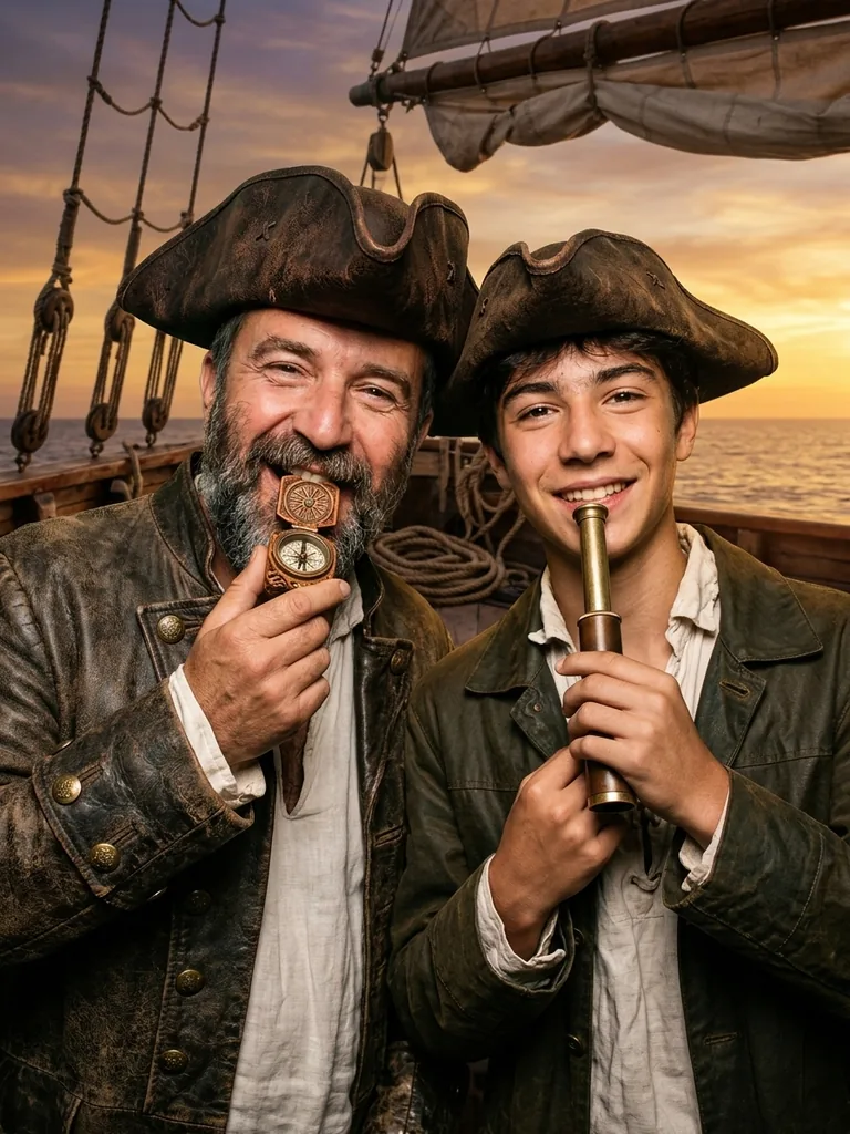 Pirate : après transformation IA